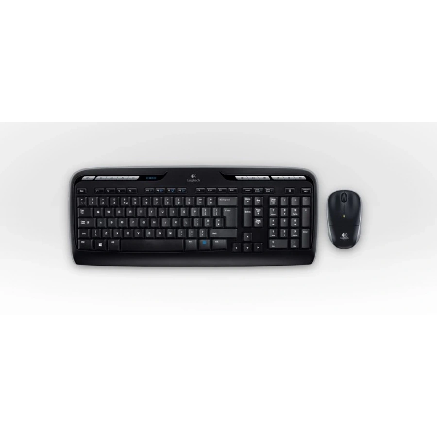 LOGITECH MK330 Kablosuz Klavye Mouse MM Set Siyah (920-003988)