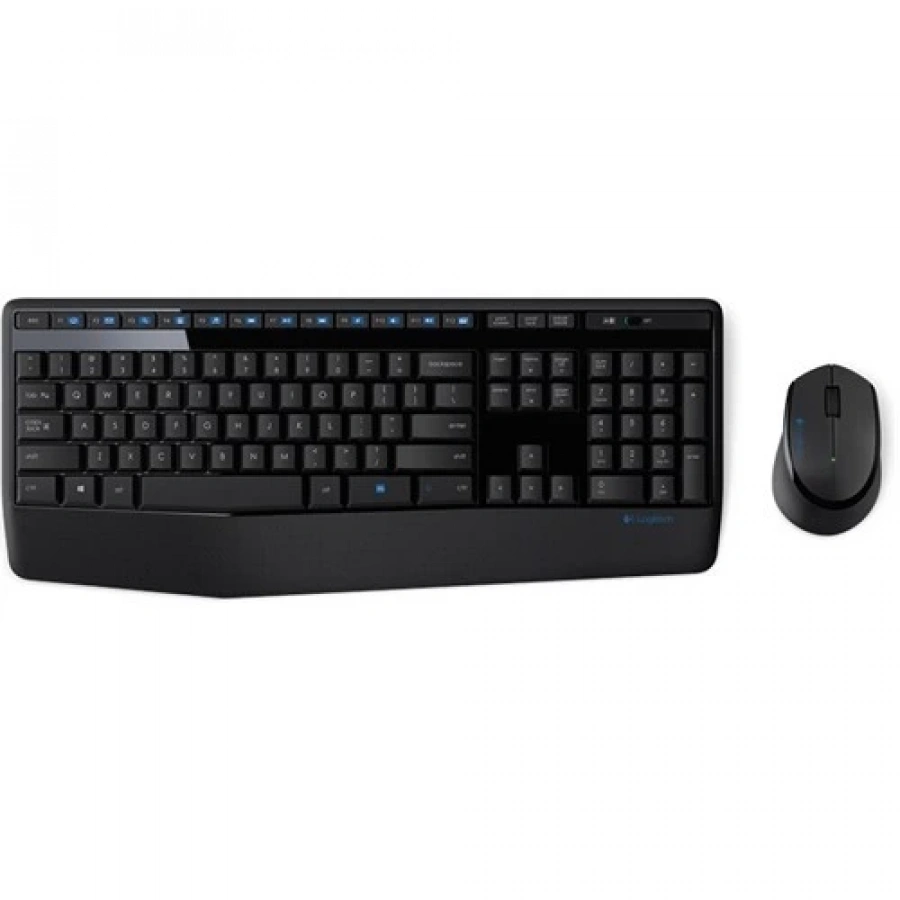 LOGITECH MK345 Kablosuz Klavye Mouse MM Set Siyah (920-006514)