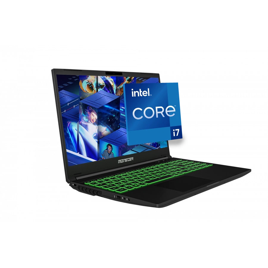 Monster Abra A5 V20.3 15,6 Oyun Bilgisayarı Intel® Raptor Lake Core™ i7-13700H/NVIDIA® GeForce® RTX4050 6GB/16GB (1x16GB) DDR4 3200MHz RAM/1TB M.2 SSD/15,6 FHD 144Hz Ekran/WIN11