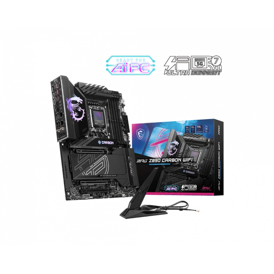 MSI MPG Z890 CARBON WIFI DDR5 9200(OC) DVI HDMI ATX