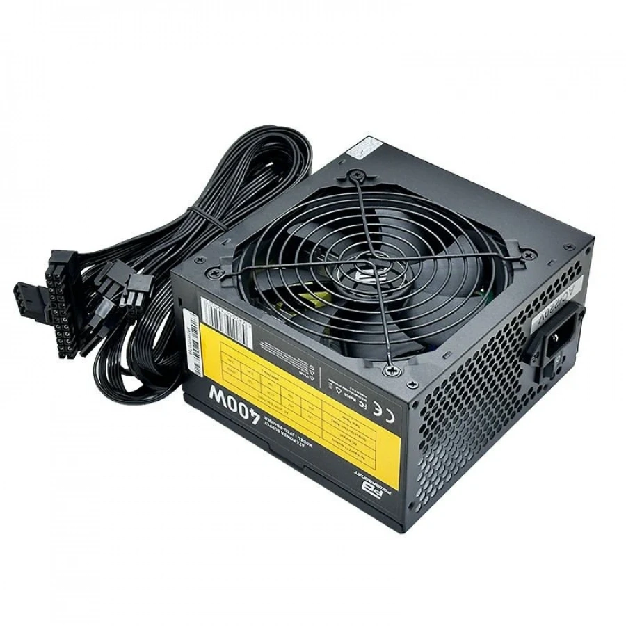 PowerBoost JPSU-PB400LR 400W 1*PCI-E 6 Pin 12cm Siyah Fanlı ATX PSU (Retail&nbsp;Box)