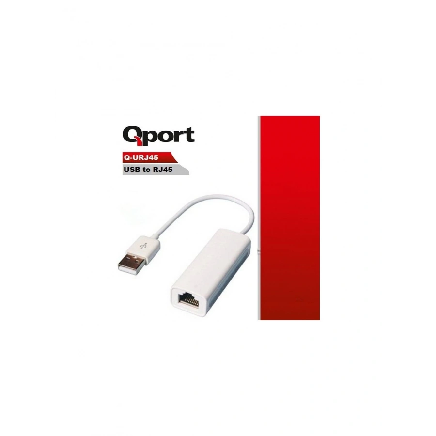 QPORT Q-URJ45 USB TO RJ45 ETHERNET