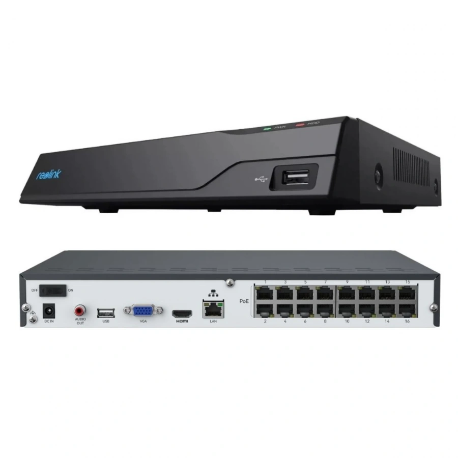 REOLINK NVS16 16 KANAL POE NVR - 4TB DİSK DAHİL