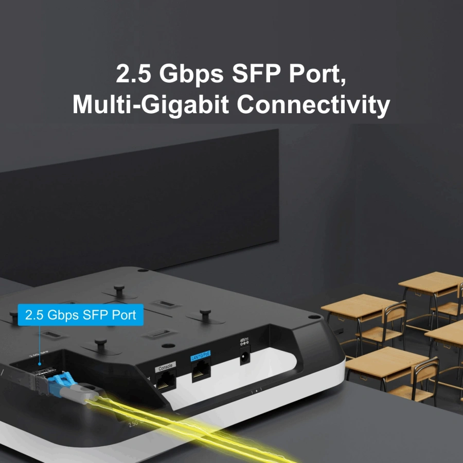 RUIJIE-REYEE RG-AP820-L V3 2 PORT 2.4+5GHZ POE ACCESS POİNT