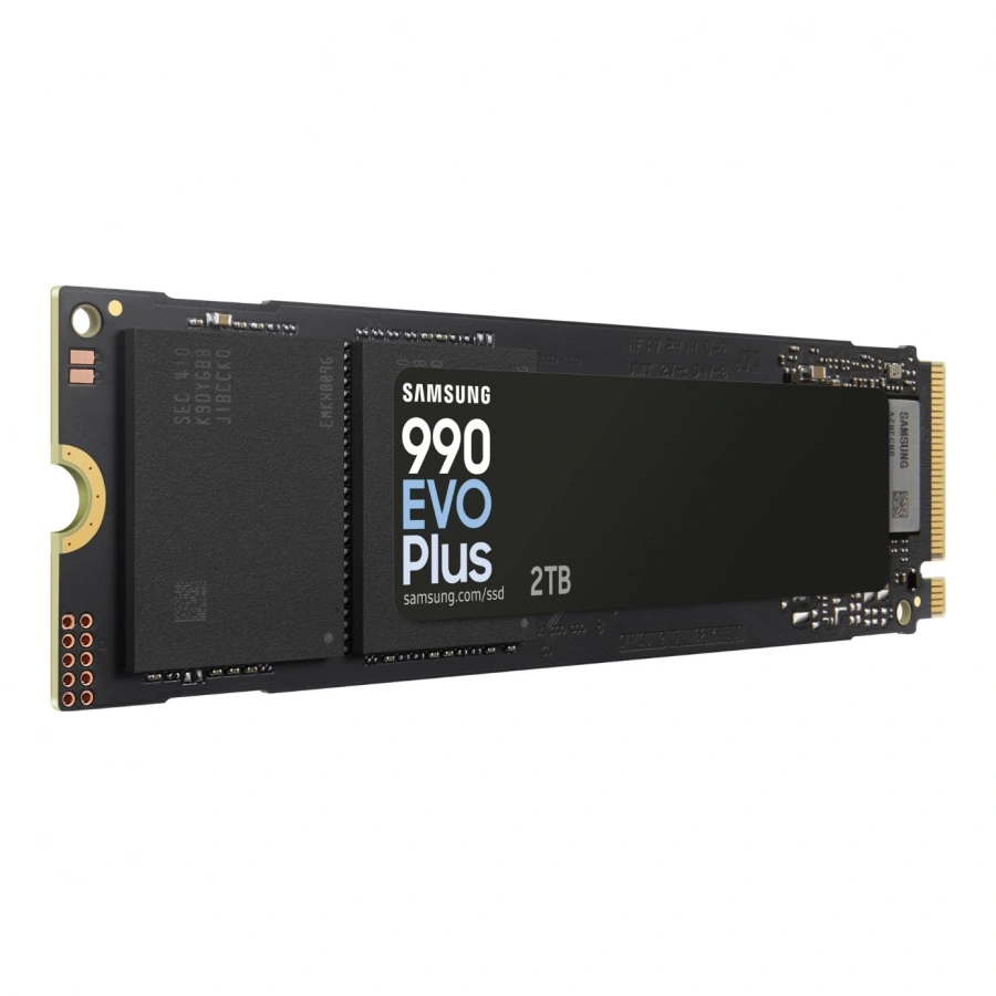 SAMSUNG 2TB 990 EVO Plus PCIe-4-PCIe-5 M-2-NVMe (7250/6300MB/S)