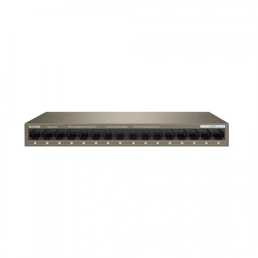TENDA TEG1016M 16PORT 10/100/1000 GIGABIT SWITCH