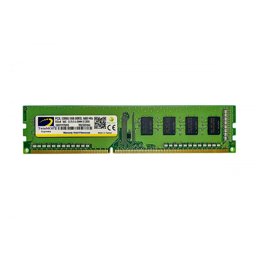 TwinMOS DDR3 4GB 1600MHz 1.35V Low Voltage Desktop Ram