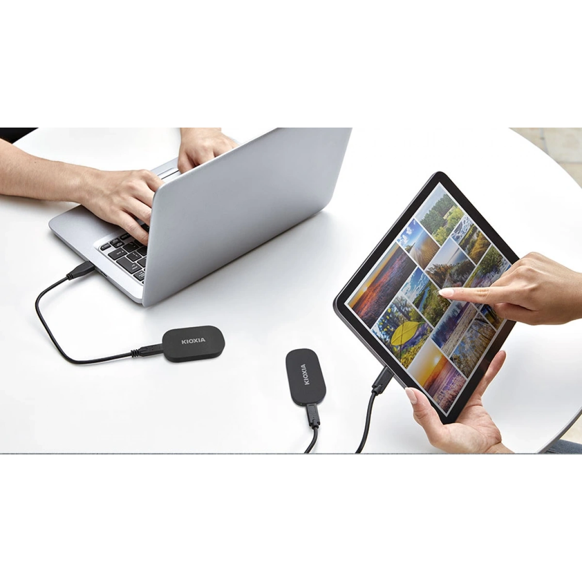 1TB KIOXIA EXCERİA PLUS G2 1050/1000MB/s USB 3.2 GEN2 TYPE-C TAŞINABİLİR SSD DİSK LXD20K001TG8