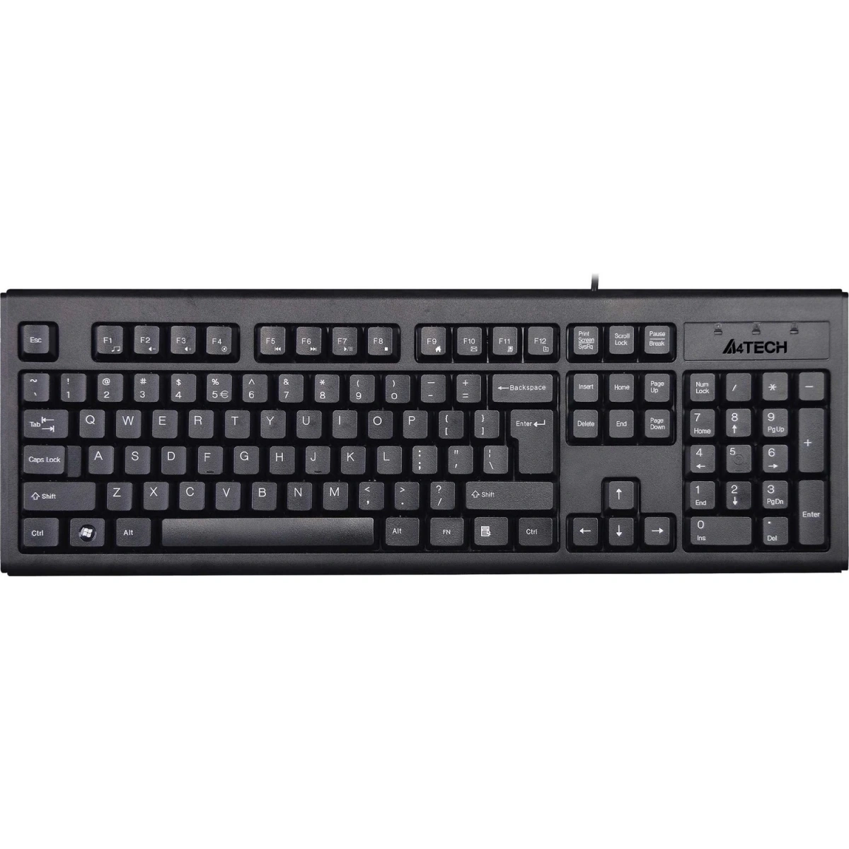 A4 TECH KM-720FN Q MM Fonksiyon tuşlu USB Siyah Klavye