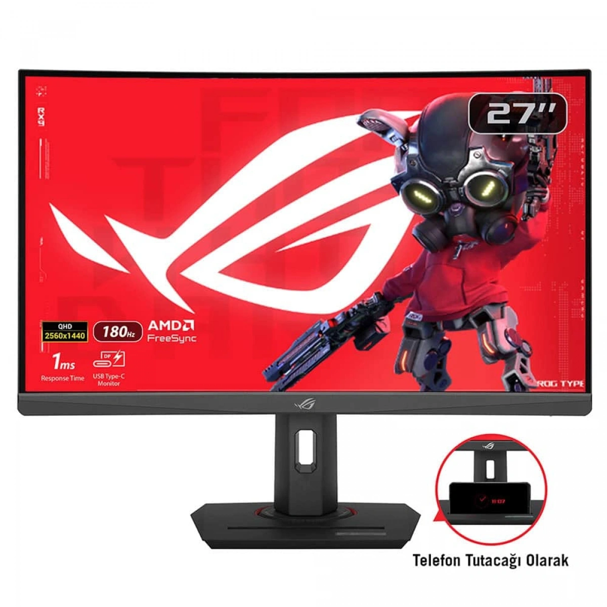 ASUS ROG STRIX XG27WCS  27 180HZ 1MS WQHD FAST
