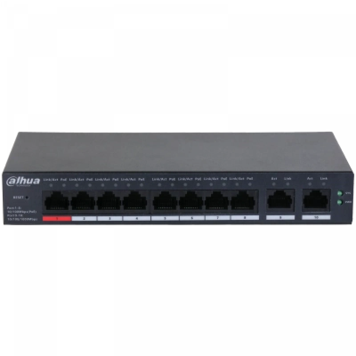 DAHUA CS4010-8ET-110 8xFE-2xGE BULUT YÖNETİLEBİLİR 110W POE SWİTCH