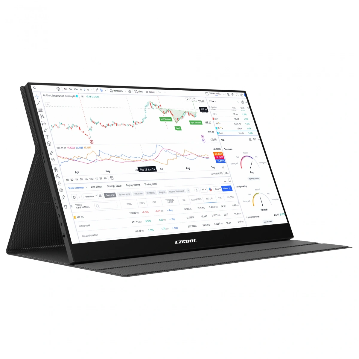 EZCOOL LITE E15T 15,6’’ TOUCH 60HZ FHD PORTABLE
