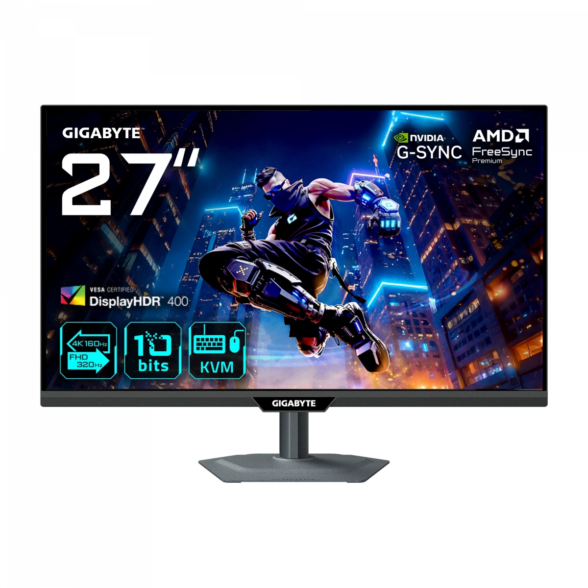 GIGABYTE M27UP 27 4K 160HZ FHD 320HZ 1MS MONITOR