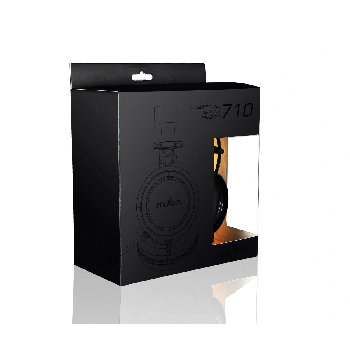 JAMES DONKEY 710 SİYAH 7.1 GAMING KULAKLIK