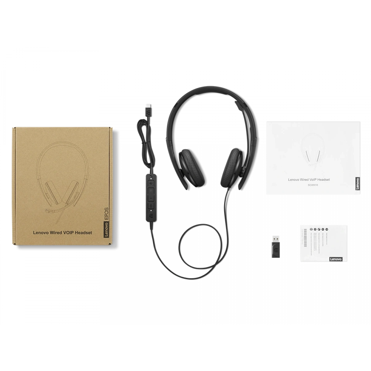 LENOVO TYPE-C KABLOLU KULAKLIK (4XD1M45626)