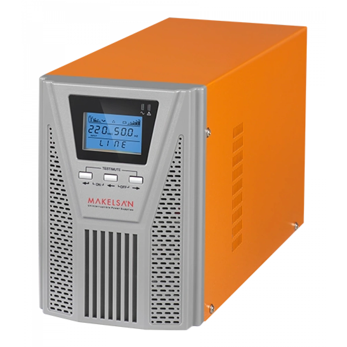 MAKELSAN POWERPACK SE 1 KVA / 900W (1F/1F) 5-10dk (2x 12V/9AH) ONLINE MU01000N11EAV06