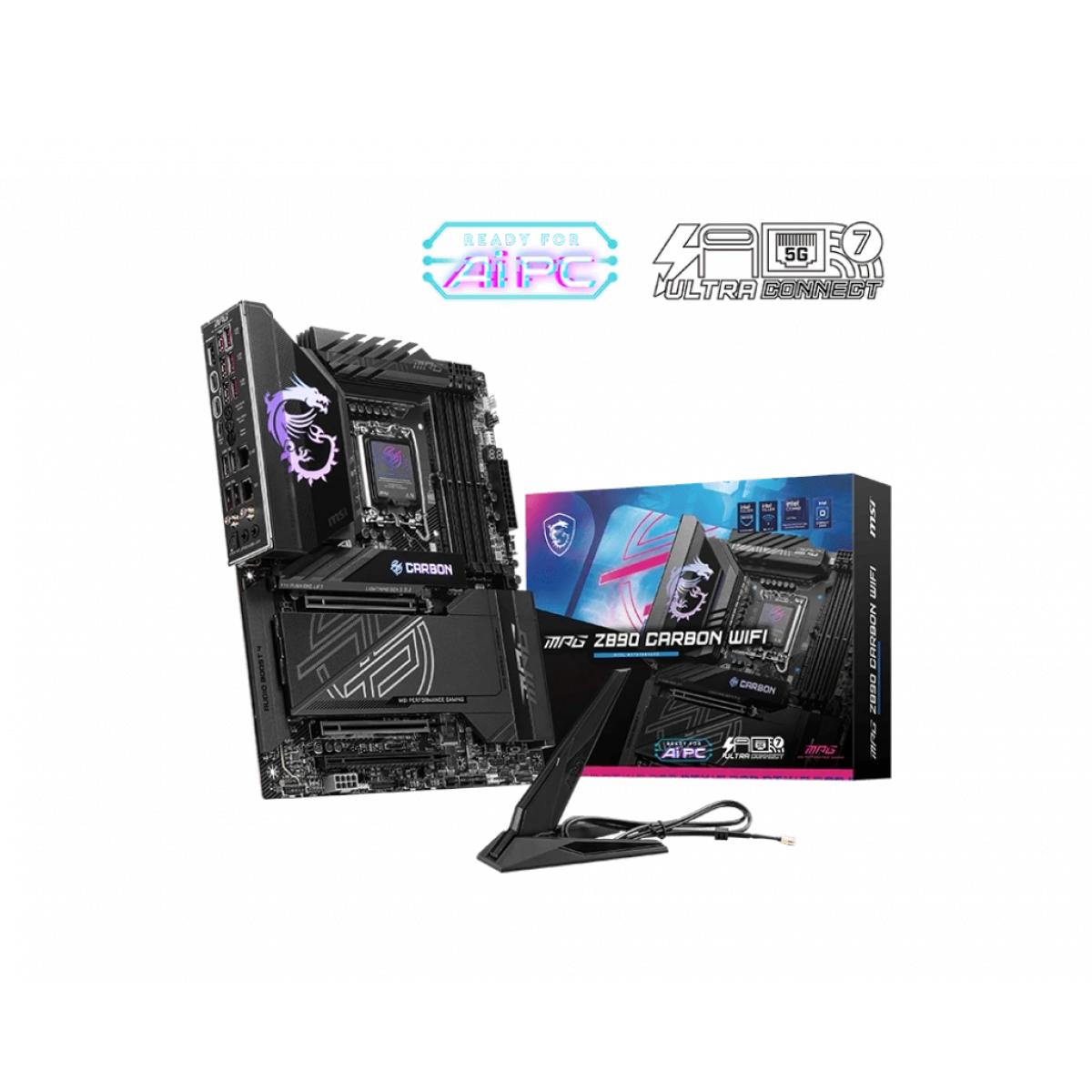 MSI MPG Z890 CARBON WIFI DDR5 9200(OC) DVI HDMI ATX