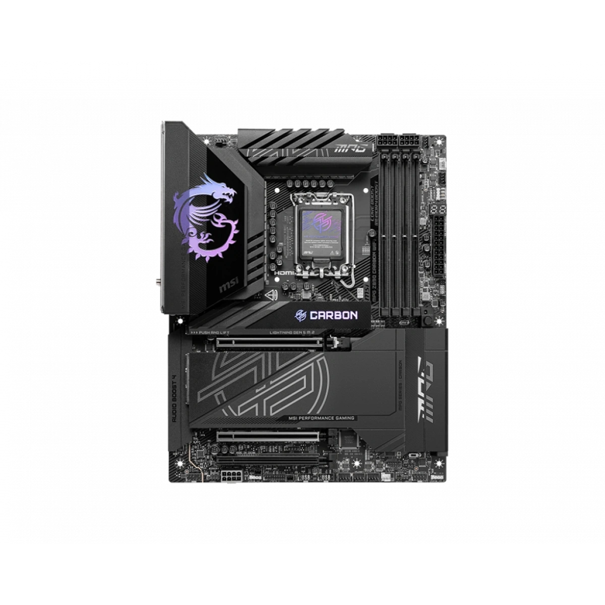 MSI MPG Z890 CARBON WIFI DDR5 9200(OC) DVI HDMI ATX