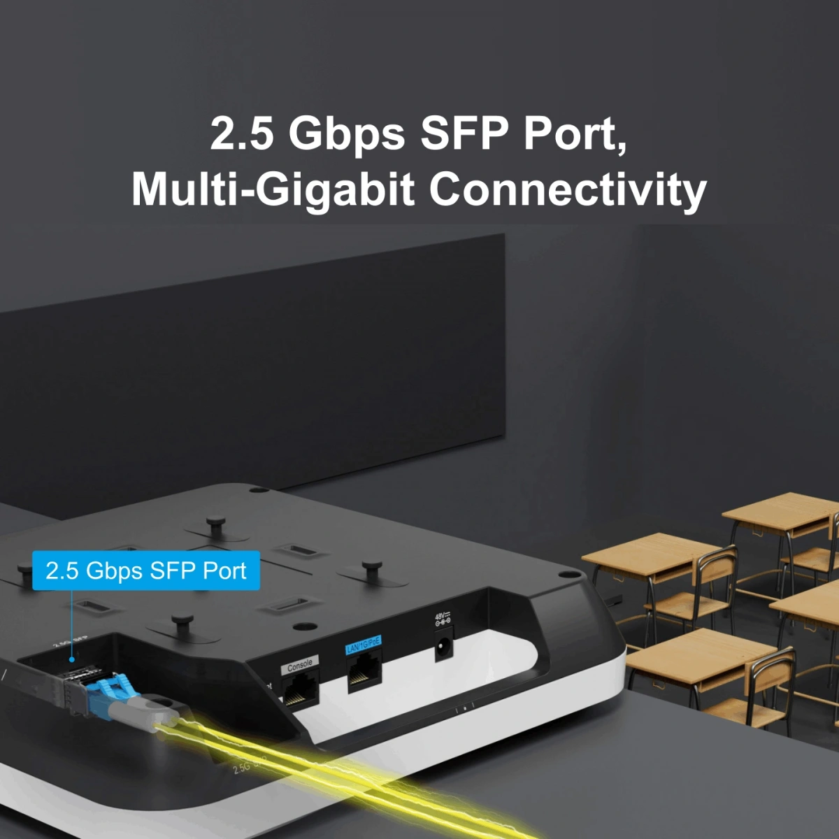 RUIJIE-REYEE RG-AP820-L V3 2 PORT 2.4+5GHZ POE ACCESS POİNT