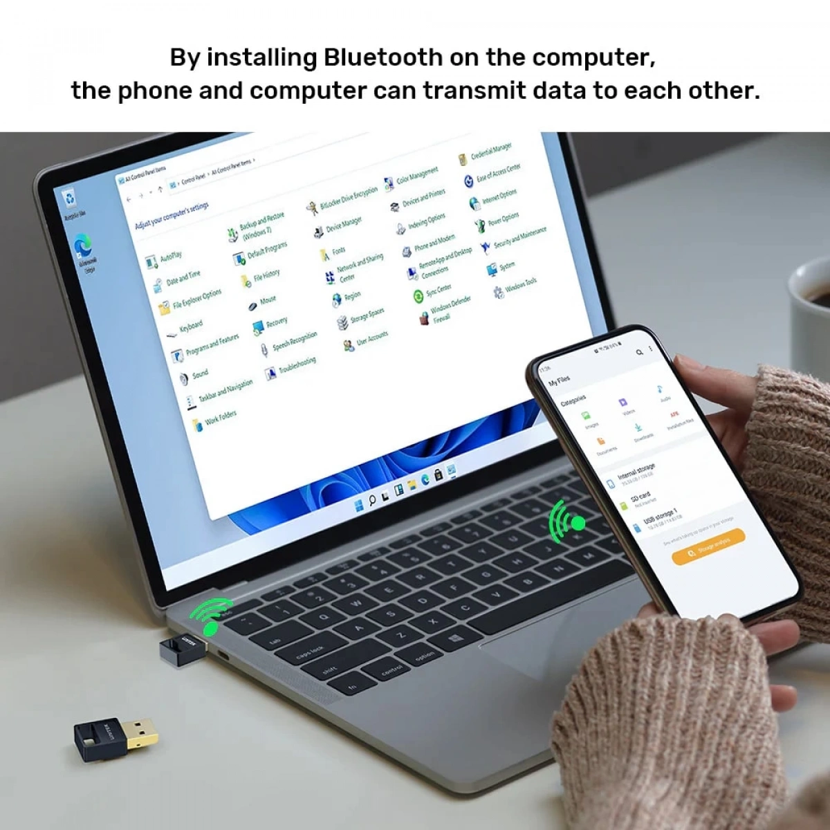UNITEK USB BLUETOOTH 5.3 ADAPTÖR (B105B)