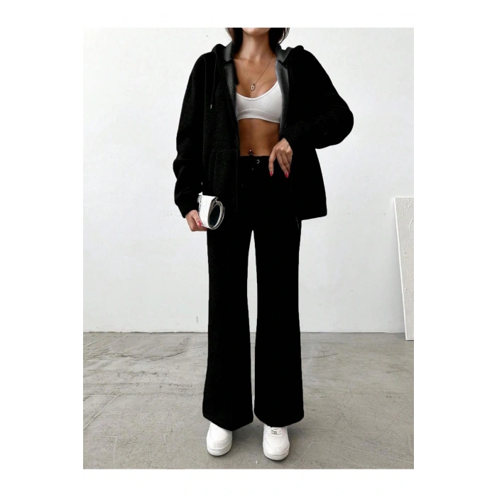 3 İplik Şardonlu Eşofman Takımı