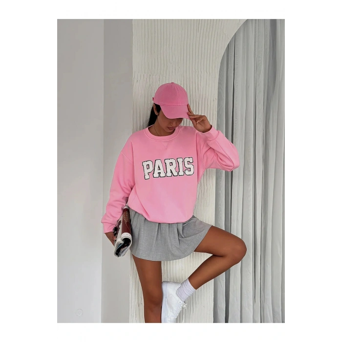 3 İplik Şardonlu Sweatshirt