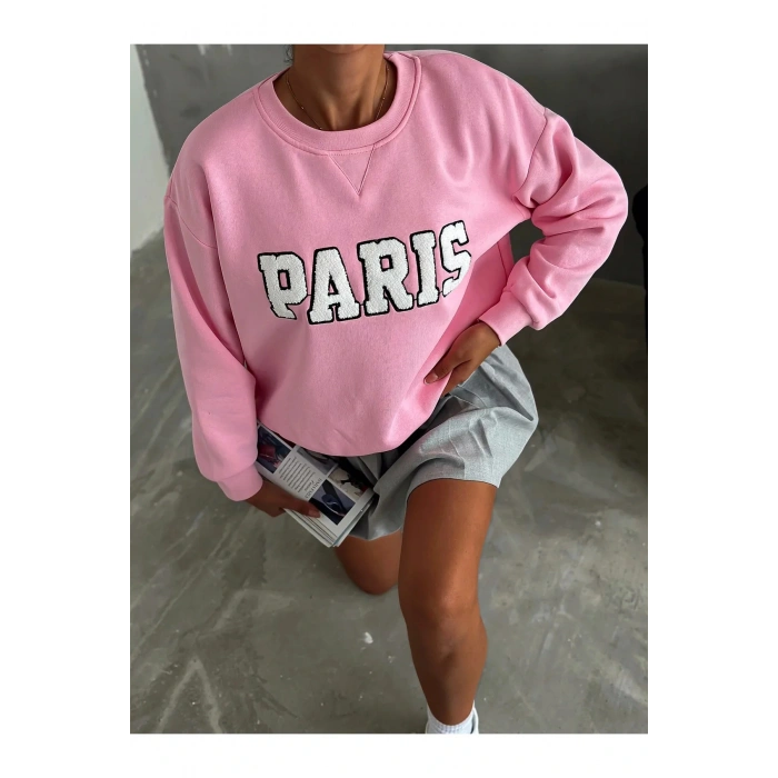 3 İplik Şardonlu Sweatshirt