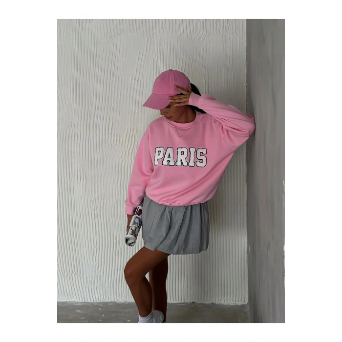 3 İplik Şardonlu Sweatshirt