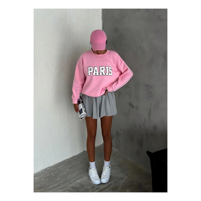 3 İplik Şardonlu Sweatshirt