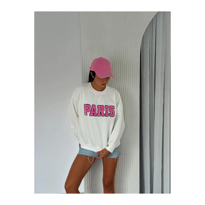 3 İplik Şardonlu Sweatshirt