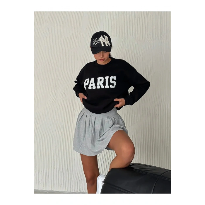 3 İplik Şardonlu Sweatshirt