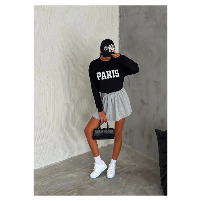 3 İplik Şardonlu Sweatshirt