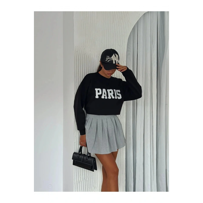 3 İplik Şardonlu Sweatshirt