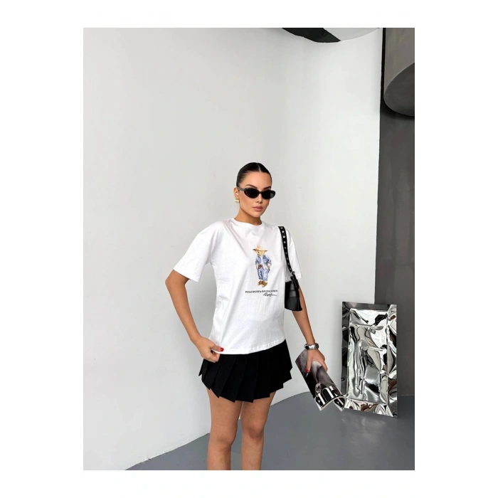 Kısa Kol  Baskılı T-shirt