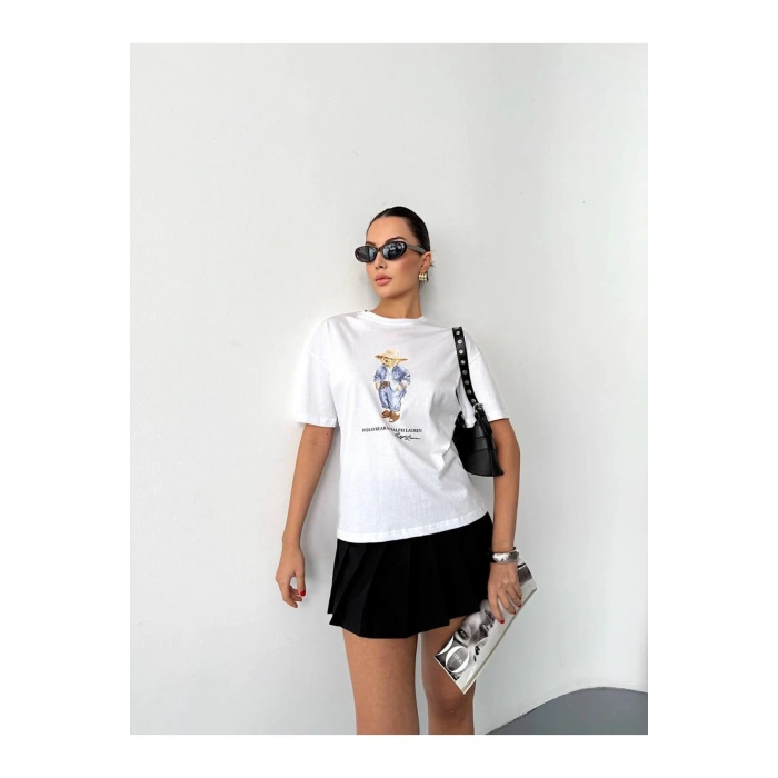 Kısa Kol  Baskılı T-shirt