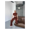 Modal Kumaş Crop Pantolon Takım