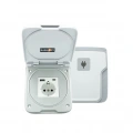 Babarvy Plus Kombin Priz (Type-C/USB/230V) Beyaz