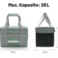 Coolist CL26LG 26 Litre Katlanabilir Termos Bez Çanta / Buzluk