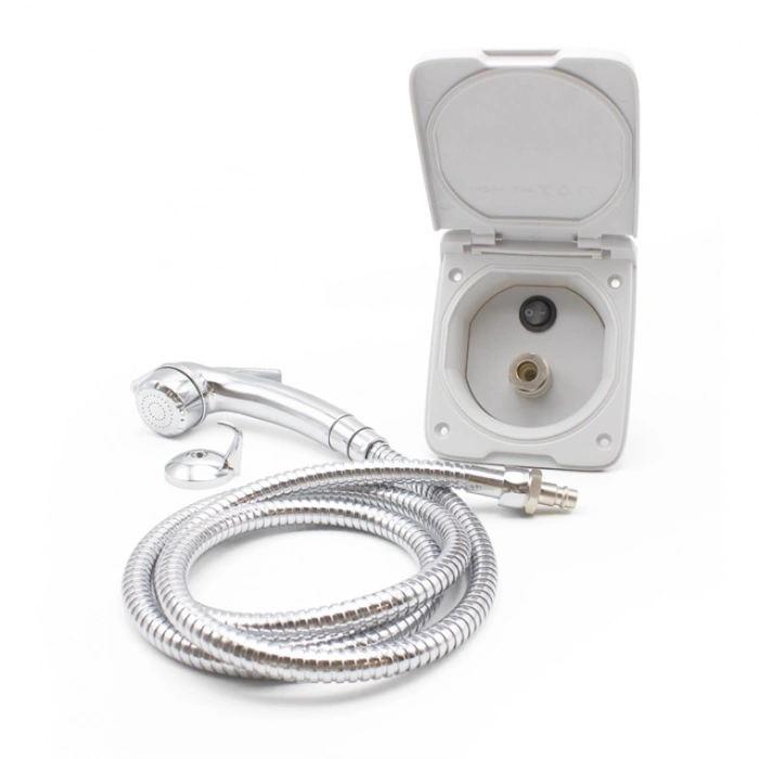 Babarvy Plus Dış Duş ( Soğuk ) Beyaz