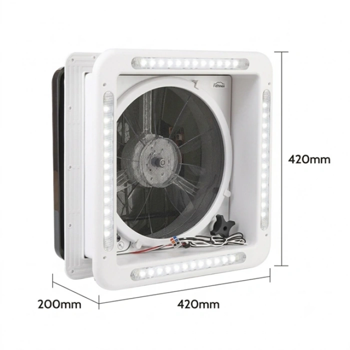 Moborv Ledli Fanlı 40x40 Heki