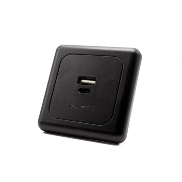 Babarvy Type-C ve Usb Priz ( Siyah )