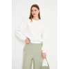 Kadın Pantolon Geniş Paça Yeşil