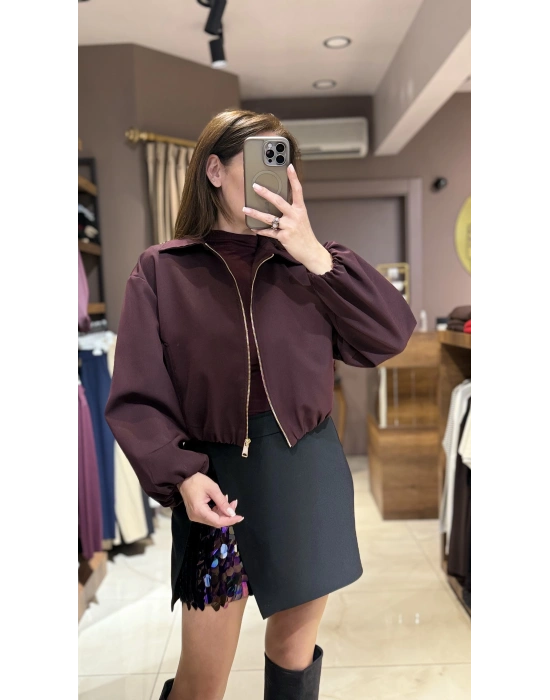 BOMBER CEKET ZR PRY - BORDO