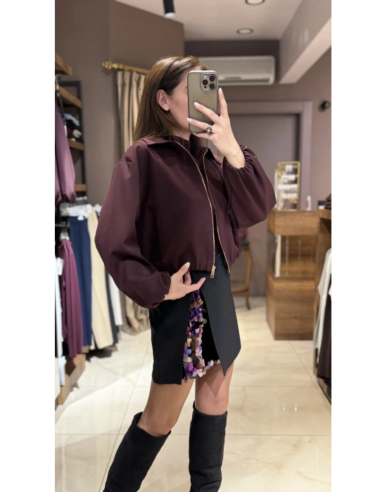 BOMBER CEKET ZR PRY - BORDO