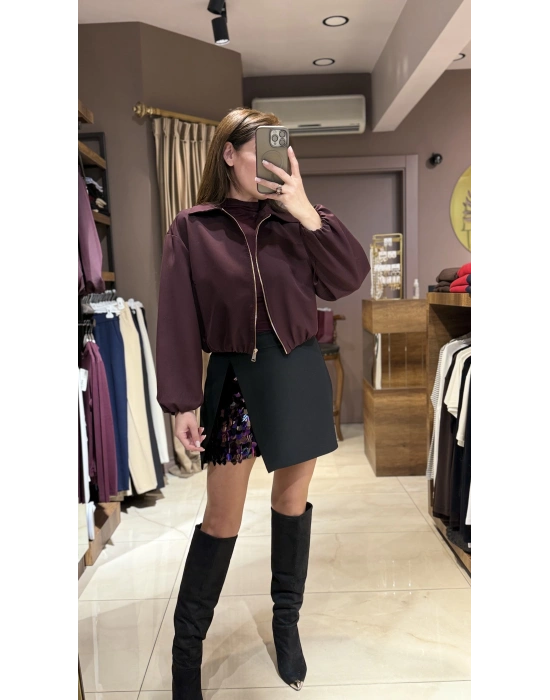 BOMBER CEKET ZR PRY - BORDO