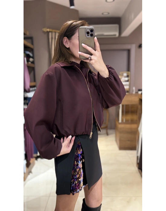 BOMBER CEKET ZR PRY - BORDO
