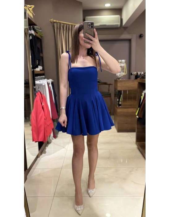 CLARA ELBİSE - LACİVERT