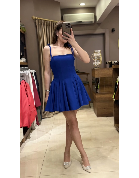 CLARA ELBİSE - LACİVERT