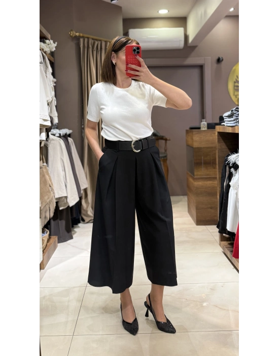 KEMERLİ CULOTTE PANTOLON