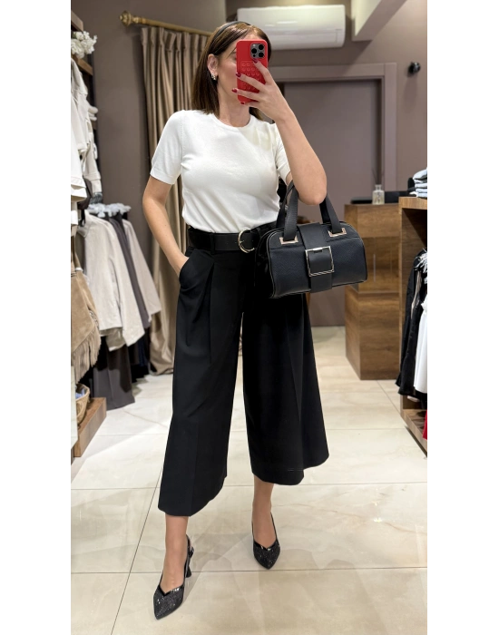 KEMERLİ CULOTTE PANTOLON